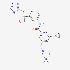 Chemical structure of Cbl-b-IN-1
