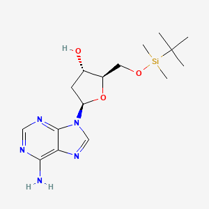 Chemical structure of 5'-O-TBDMS-dA