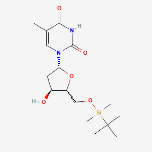 Chemical structure of 5'-O-TBDMS-dT