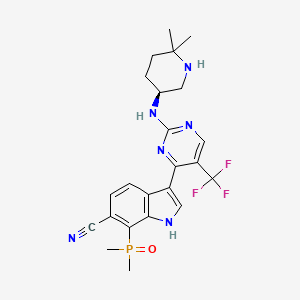 Chemical structure of CDK7-IN-3