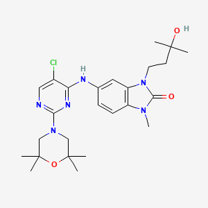 Chemical structure of BCL6-IN-4