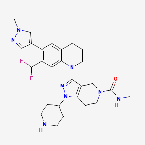 Chemical structure of CBP/p300 ligand 2