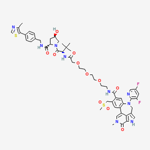 Chemical structure of PROTAC BRD4 Degrader-8