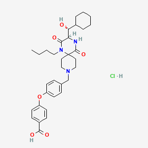 Chemical structure of Aplaviroc hydrochloride