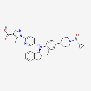 Chemical structure of MGV354