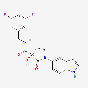 Chemical structure of M8891
