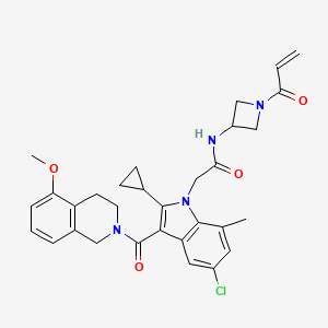 Chemical structure of K-Ras G12C-IN-4