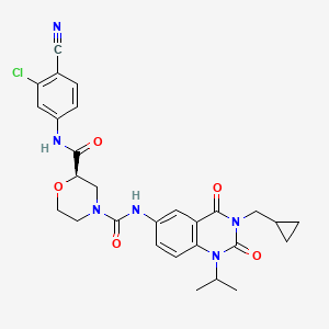 Chemical structure of RORγt Inverse agonist 6
