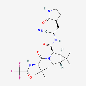 Chemical structure of PF-07321332