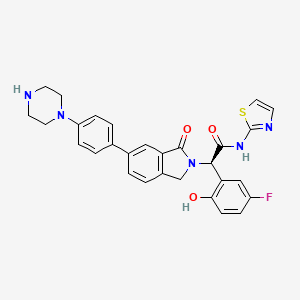 Chemical structure of JBJ-04-125-02