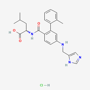 Chemical structure of GGTI-2154 hydrochloride