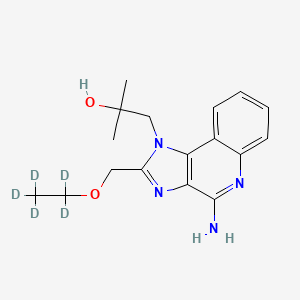 Chemical structure of Resiquimod-d5