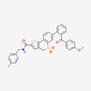 Chemical structure of WEHI-9625
