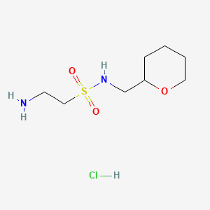 Chemical structure of L-Buthionine-(S,R)-sulfoximine hydrochloride