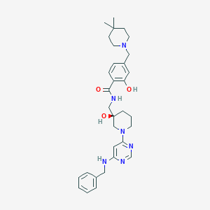 Chemical structure of UZH1a
