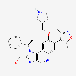 Chemical structure of GSK778