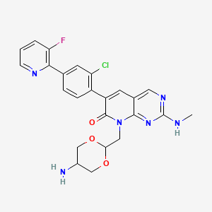 Chemical structure of MRIA9