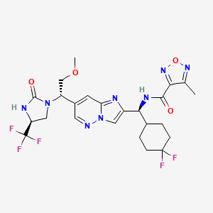 Chemical structure of IL-17A inhibitor 1