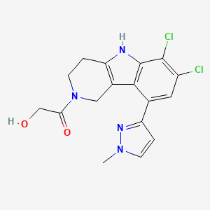 Chemical structure of G140