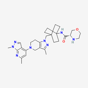 Chemical structure of TLR7/8-IN-1