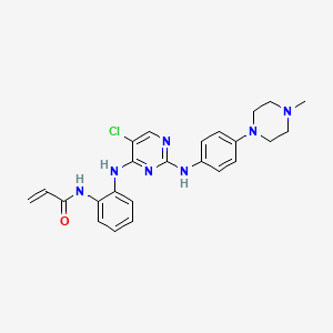 Chemical structure of SM1-71