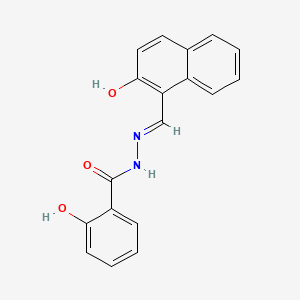 Chemical structure of NSAH