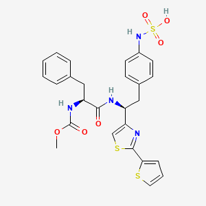 Chemical structure of Razuprotafib