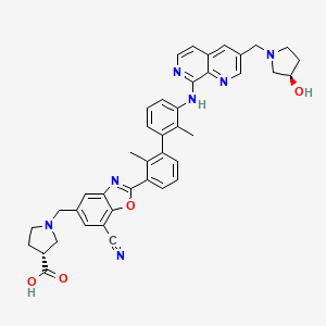 Chemical structure of Incb-086550