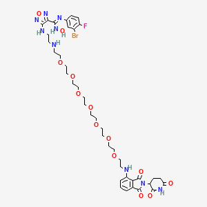 Chemical structure of PROTAC IDO1 Degrader-1