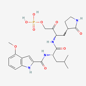 Chemical structure of PF-07304814