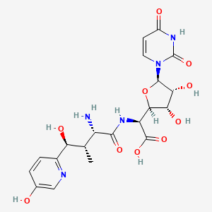 Chemical structure of Nikkomycin Z