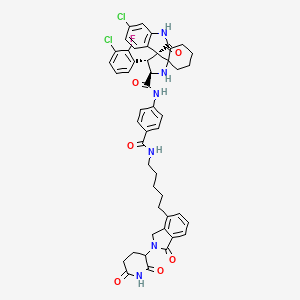 Chemical structure of MD-222