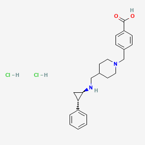 Chemical structure of GSK2879552 dihydrochloride