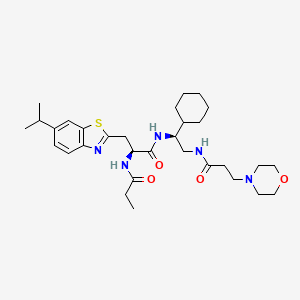 Chemical structure of DI-591