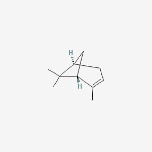Chemical structure of (1R)-α-Pinene
