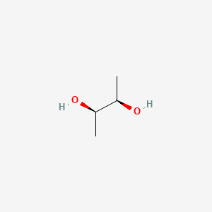 Chemical structure of Meso-2,3-Butanediol