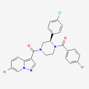 Chemical structure of (R)-eIF4A3-IN-2