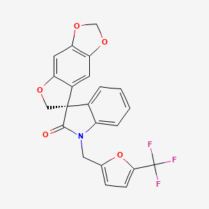 Chemical structure of (R)-Funapide