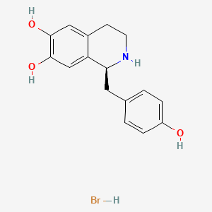Chemical structure of (S)-Higenamine hydrobromide