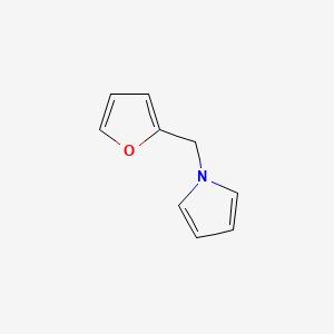 Chemical structure of 1-Furfurylpyrrole