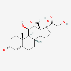 Chemical structure of 18-Oxocortisol