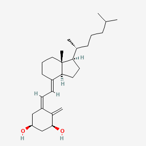 Chemical structure of 1α-Hydroxy-3-epi-vitamin D3