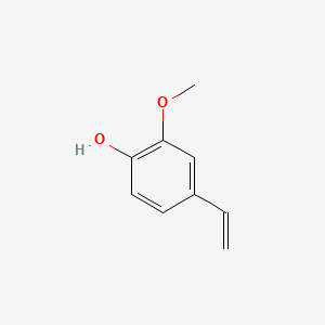 Chemical structure of 4-Vinylguaiacol