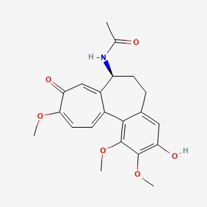 Chemical structure of 3-Demethylcolchicine