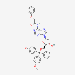 Chemical structure of 5'-O-DMT-PAC-dA