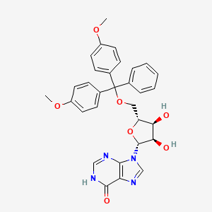 Chemical structure of 5'-O-DMT-rI