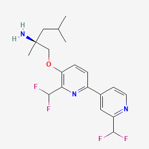 Chemical structure of AAK1-IN-1