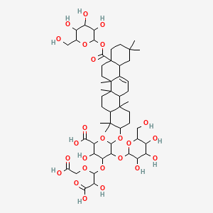 Chemical structure of Achyranthoside D