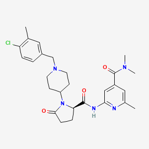 Chemical structure of ALK4290