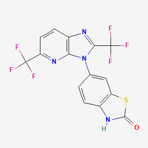 Chemical structure of AMPA receptor modulator-2
